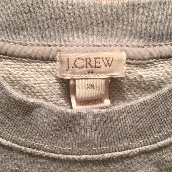 Adorable JCrew zebra sweatshirt size XS - Picture 3 of 4